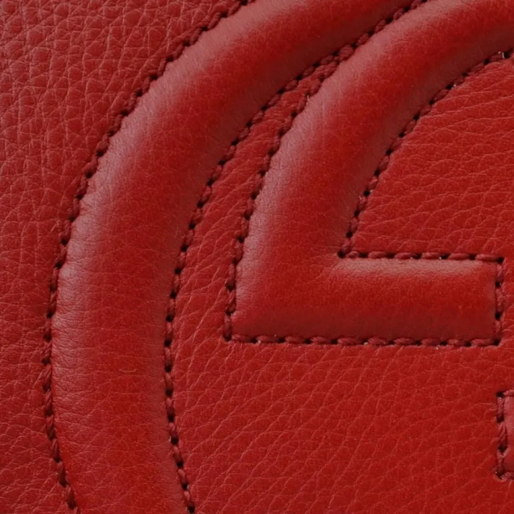 Gucci Soho Shoulder Bag Red - Picture 5 of 5